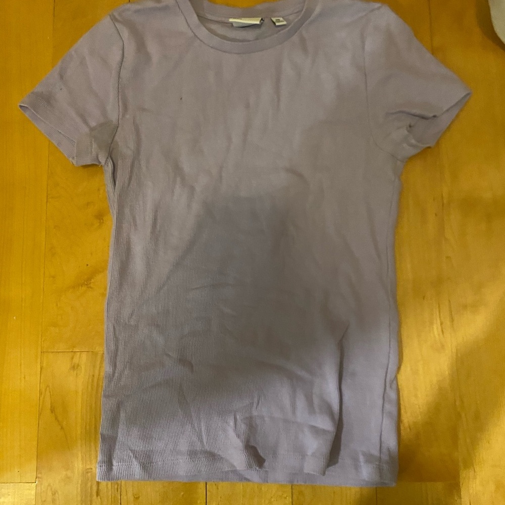 Aritzia TNA Lavender Tee